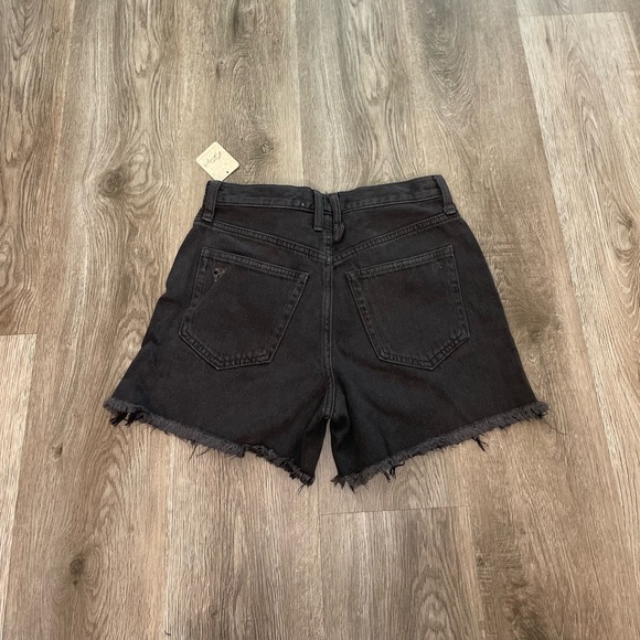 FREE PEOPLE Makai Cut Off Shorts size 26 black - Picture 6 of 9